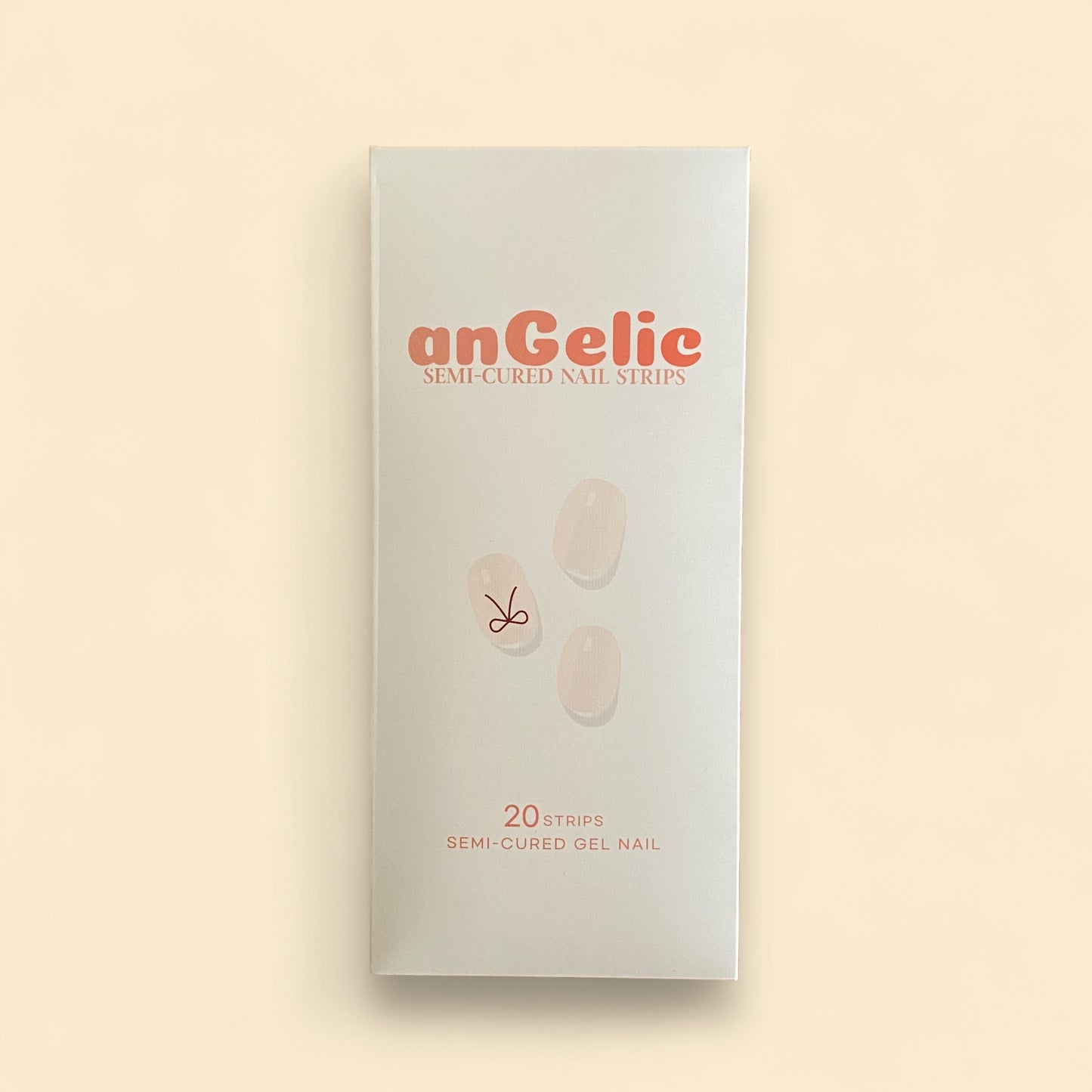 Semi-cured Gel Nail Stickers - Ribbon
